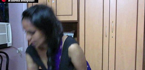  Sexy Indian Babe Lily seduces her daughter&039;s boy friend roleplay